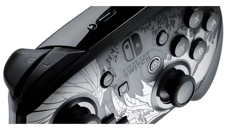 Геймпад Nintendo Switch Pro Controller Monster Hunter Rise: Sunbreak Limited Edition 361598 фото