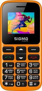 Телефон Sigma Mobile Comfort 50 HIT 2020 Orange 165818 фото