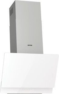 Витяжка Gorenje похила, 60см, 608м.куб/год, білий (WHI649EXGW) 375545 фото