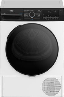 Сушильна машина Beko тепловий насос, 7кг, A++, 55см, дисплей, пара, підсвітка барабану, білий (BM3T47239WPBB2) 374190 фото
