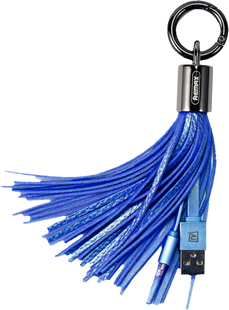 Кабель WK Tassels Ring WDC-011 Blue 70348 фото