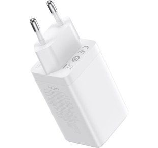 Зарядний Пристрій Baseus GaN5 Pro 65W 2C+U (CCGP120202&nbsp;) Бiлий 267046 фото