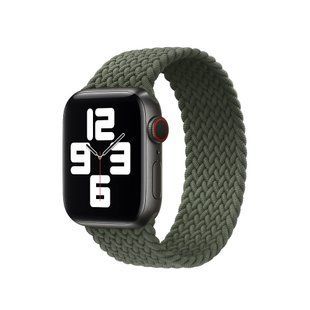 Ремінець Apple Watch 38/40mm Inverness Green Braided Solo Loop - Size 8 (MY6T2) 265027 фото