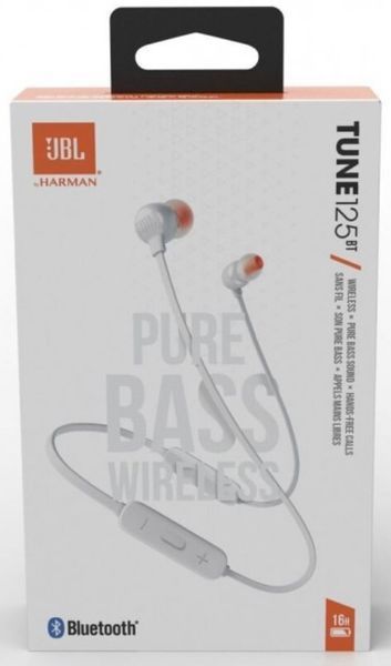 Навушники JBL Tune 125BT (JBLT125BTWHT) White 268156 фото