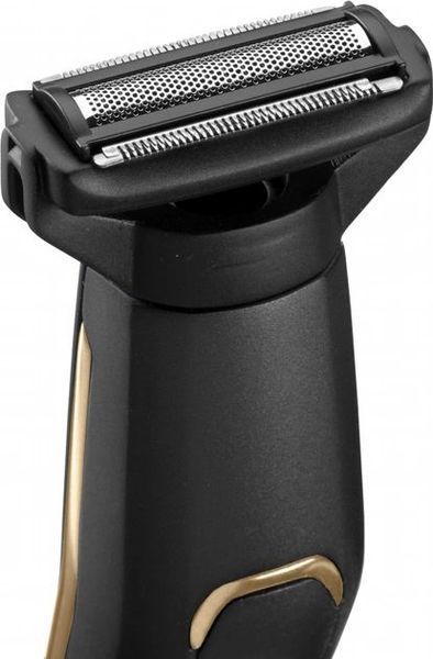 Набір для стрижки Babyliss, для бороди, вусів, голови, носа і тіла, акум., вібраційний мотор, насадок-10, сталь, чорний (MT860E) 373197 фото