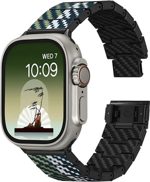 Ремінець Pitaka 49/45/44mm Chroma Carbon Band (AWB2305) Poetry Of Things Wind 346842 фото