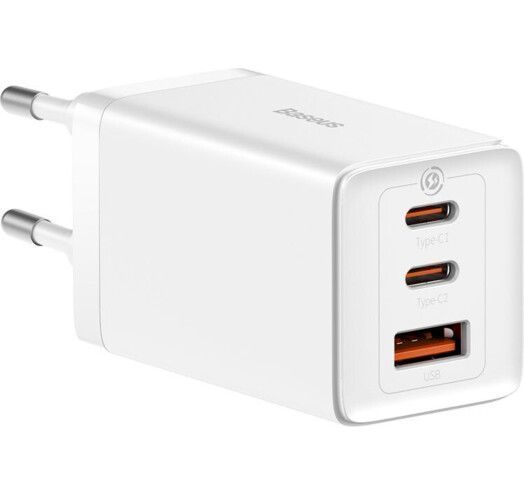 Зарядний Пристрій Baseus GaN5 Pro 65W 2C+U (CCGP120202&nbsp;) Бiлий 267046 фото