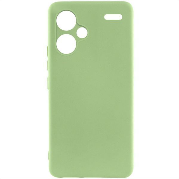 Чохол Silicone Cover Lakshmi Full Camera (A) для Xiaomi Redmi Note 13 Pro+ Зелений / Pistachio 288484 фото