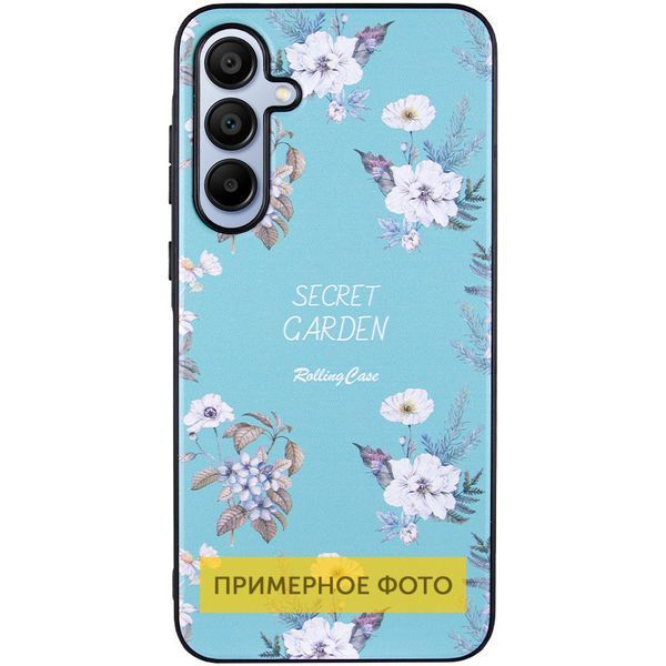TPU+PC чохол Secret Garden для Xiaomi Redmi 13C / Poco C65 Mint 327148 фото