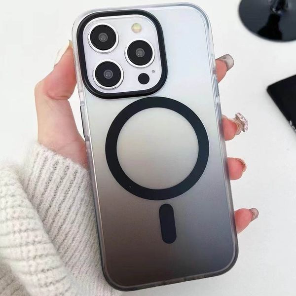 Чохол TPU+PC Phantom with MagSafe для Apple iPhone 14 Pro (6.1") Black 355754 фото