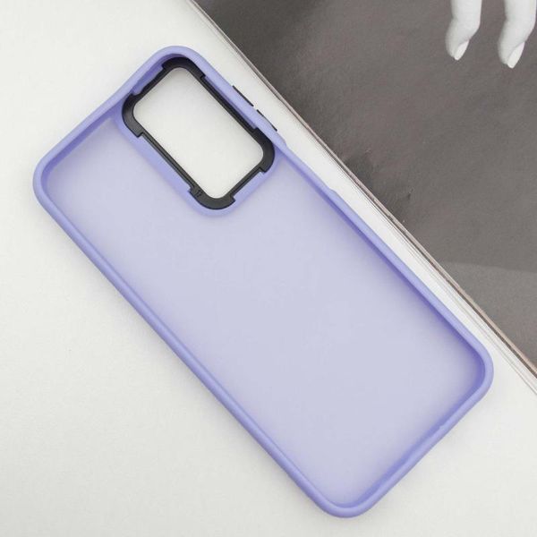 Чохол TPU+PC Lyon Frosted для Samsung Galaxy A17 4G/5G Purple 398049 фото