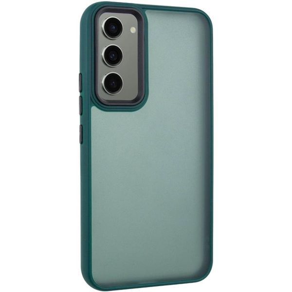 Чохол TPU+PC Lyon Frosted для Samsung Galaxy A55 Green 295747 фото
