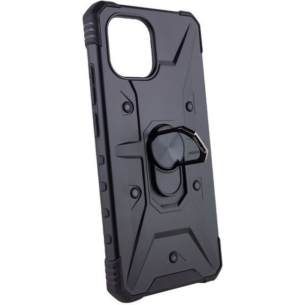 Ударостійкий чохол Pathfinder Ring для Samsung Galaxy A04 Чорний / Black 261097 фото