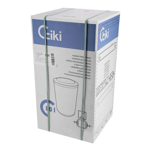 Водонагрівач електр. TIKI круглий GBF, 80л, 2кВт, сухий тен, електр. кер-ння, B, білий, 700157 374761 фото