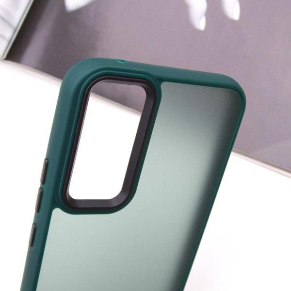 Чохол TPU+PC Lyon Frosted для Samsung Galaxy A55 Green 295747 фото