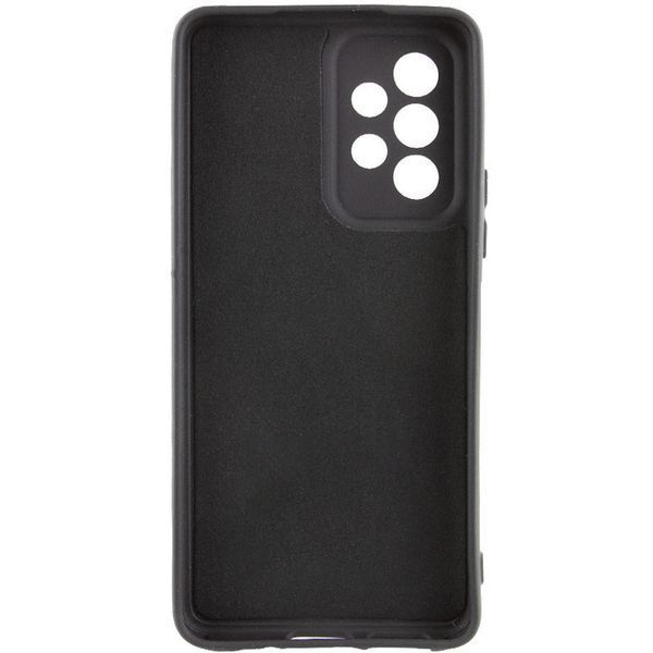 Чохол TPU GETMAN Liquid Silk Full Camera для Samsung Galaxy A13 4G Чорний / Black 324302 фото
