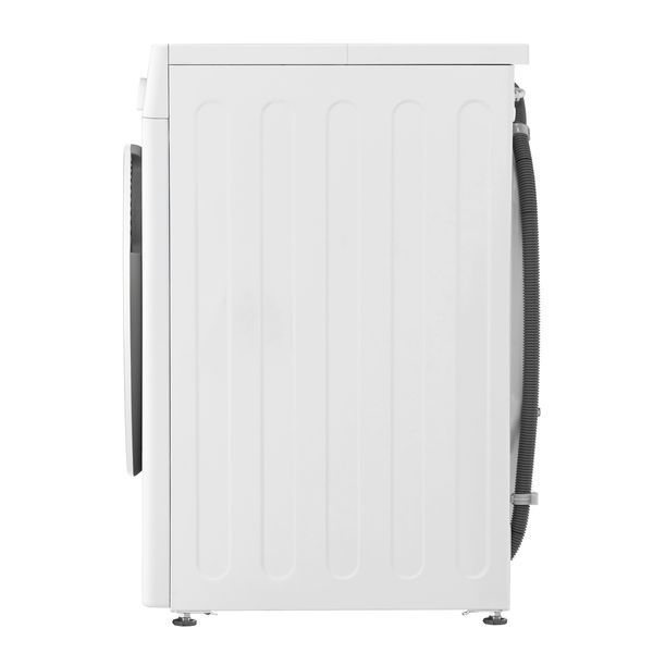 Пральна машина LG фронтальна, 10кг, 1400, A, 57см, дисплей, пара, інвертор, білий 399903 фото