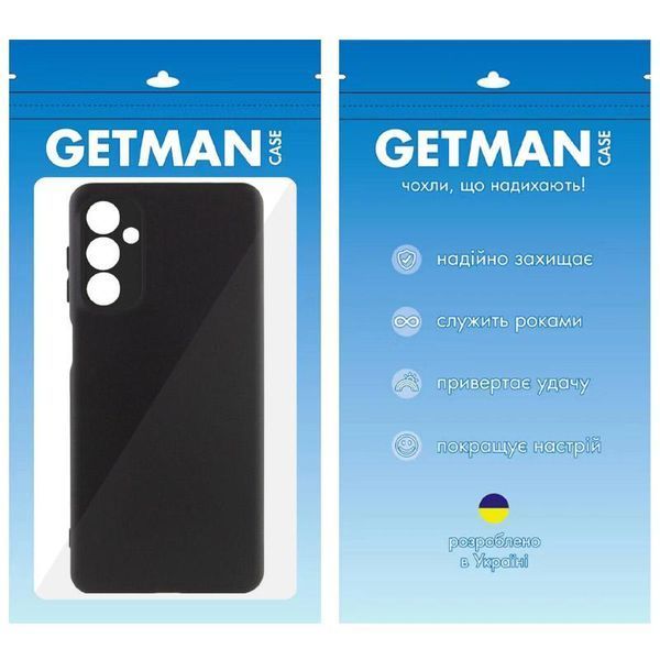 Чохол TPU GETMAN Liquid Silk Full Camera для Infinix Hot 60 Pro+ Чорний / Black 400816 фото