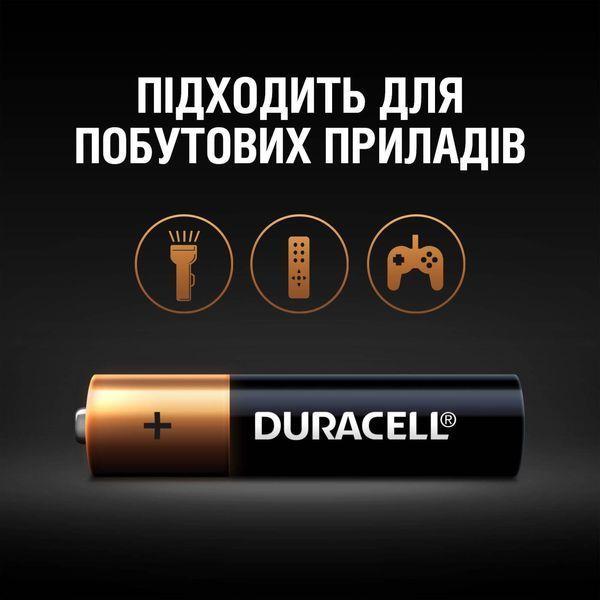Батарейка DURACELL LR03 MN2400 уп. 1х10 шт. 306296 фото