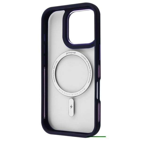Чохол Proove Clear Essence Case with Magnetic Ring iPhone 13 Pro deep purple (PCCEIP13P004) 346283 фото