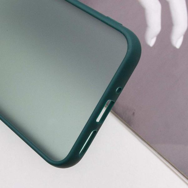 Чохол TPU+PC Lyon Frosted для Samsung Galaxy A55 Green 295747 фото