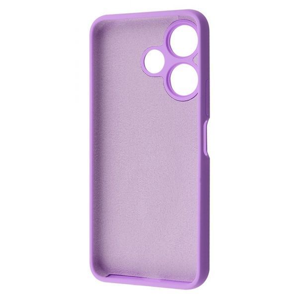 Чохол WAVE Full Silicone Cover Xiaomi Redmi 13 4G/Poco M6 4G/Note 13R light purple 333528 фото