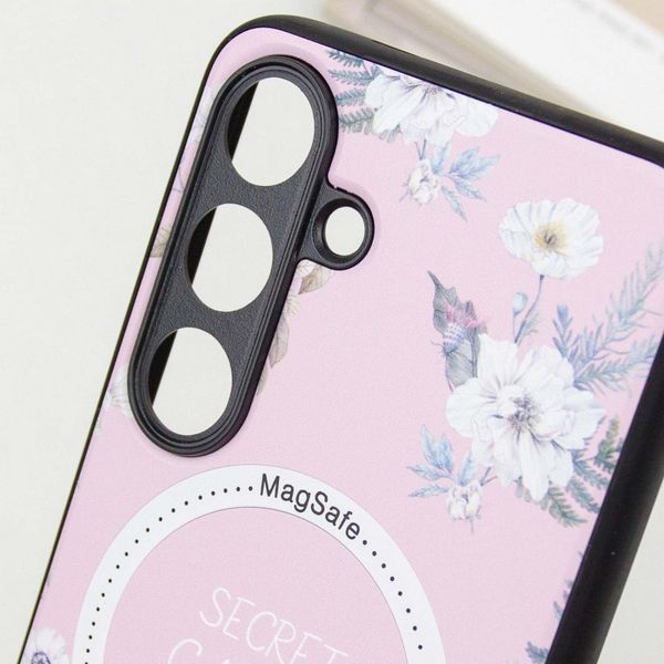 TPU+PC чохол Secret Garden with MagFit для Samsung Galaxy S23 FE Pink 327091 фото