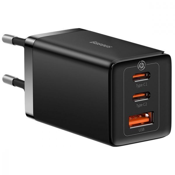 Зарядний Пристрій Baseus GaN5 Pro 65W 2C+U (CCGP120202&nbsp;) Бiлий 267046 фото