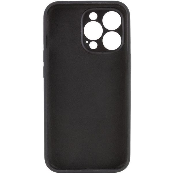 Чохол Silicone Case Full Camera Protective (AA) NO LOGO для Apple iPhone 15 Pro (6.1") Чорний / Black 288861 фото