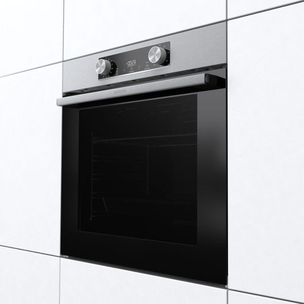 Комплект Gorenje (духовка електрична BO6737E02XK + варильна поверхня газова G642ABX), 743550, нерж. (SET_BO6737E02XK_G642ABX) 375286 фото