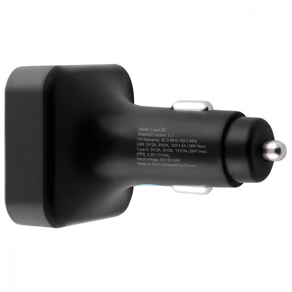 FM Launcher Proove Luxor SE 36W (PD+QC3.0) Type-C+USB (FMLX20120003) gray 338284 фото