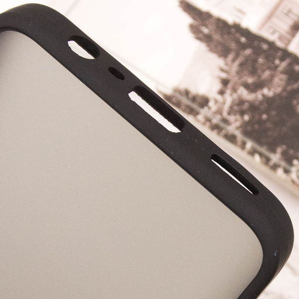 Чохол TPU+PC Lyon Frosted для Motorola Moto G84 Black 285791 фото