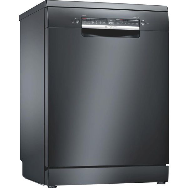 Посудомийна машина Bosch, 12компл., A++, 60см, дисплей, чорний (SMS4IKC62T) 382531 фото