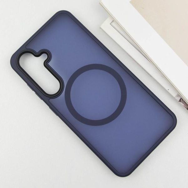 Чохол Ummi Colorful with MagSafe для Samsung Galaxy S25+ Синій / Navy Blue 403151 фото