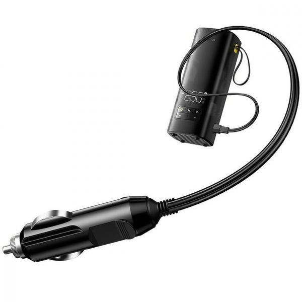 Автомобільний насос Baseus SuperMini Mega Series (C11123202111-00) Black 347063 фото