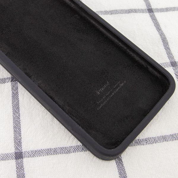 Чохол Silicone Case Square Full Camera Protective (AA) для Apple iPhone XR (6.1") Чорний / Black 212986 фото