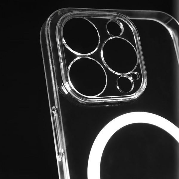 Чохол WAVE Premium Crystal Case with Magnetic Ring iPhone 14 transparent 332033 фото