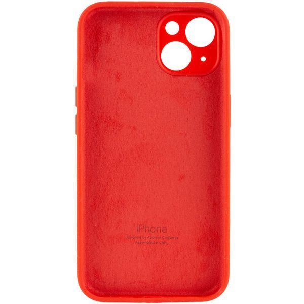 Чохол Silicone Case Full Camera Protective (AA) для Apple iPhone 15 (6.1") Червоний / Red 280180 фото