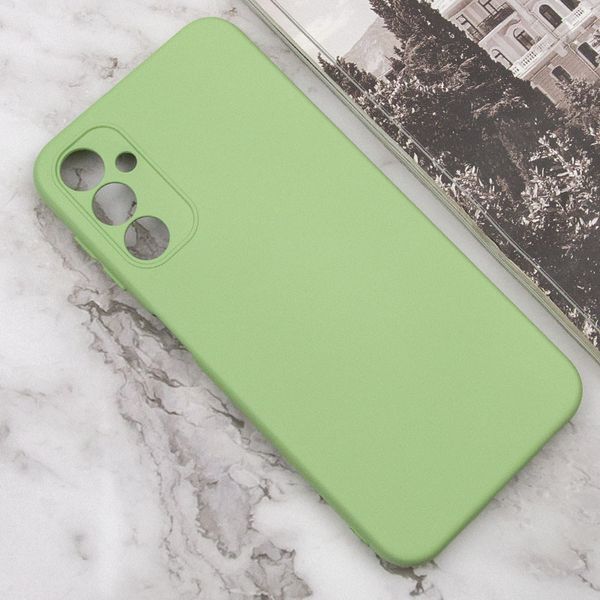 Чохол TPU GETMAN Liquid Silk Full Camera для Samsung Galaxy A26 5G Зелений / Pistachio 345480 фото