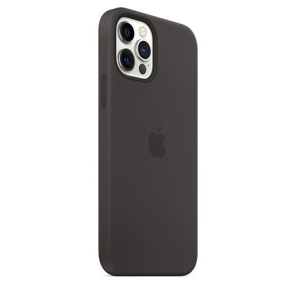 Чохол-накладка Apple iPhone 12/12 Pro Apple Silicone Case MagSafe Black 174854 фото