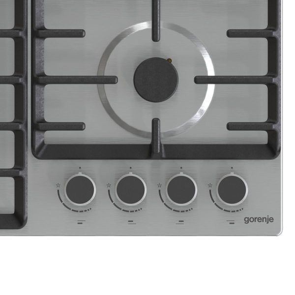 Комплект Gorenje (духовка електрична BO6737E02XK + варильна поверхня газова G642ABX), 743550, нерж. (SET_BO6737E02XK_G642ABX) 375286 фото