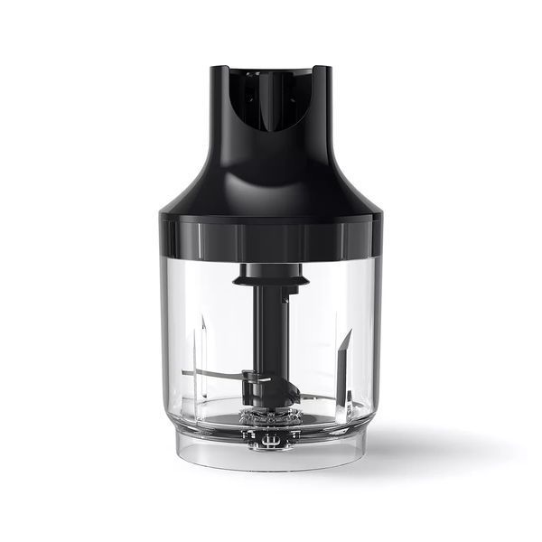 Блендер Philips заглибний Series 5000, 1200Вт, 5в1, чопер, терки, чорний (HR2685/00) 370422 фото