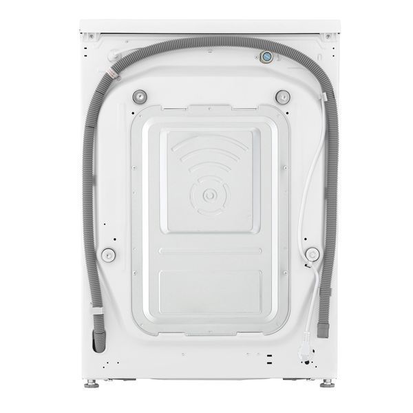 Пральна машина LG фронтальна, 10кг, 1400, A, 57см, дисплей, пара, інвертор, білий 399903 фото