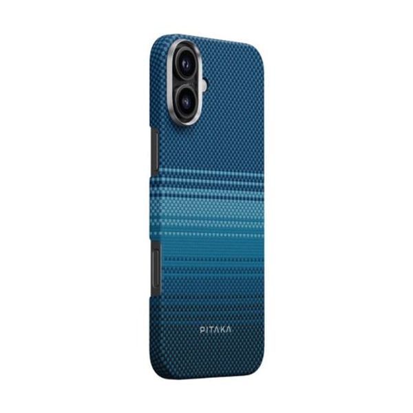 Чохол-накладка iPhone 16 Pitaka Tactile Woven Case Moonrise (KI1601M) 377943 фото