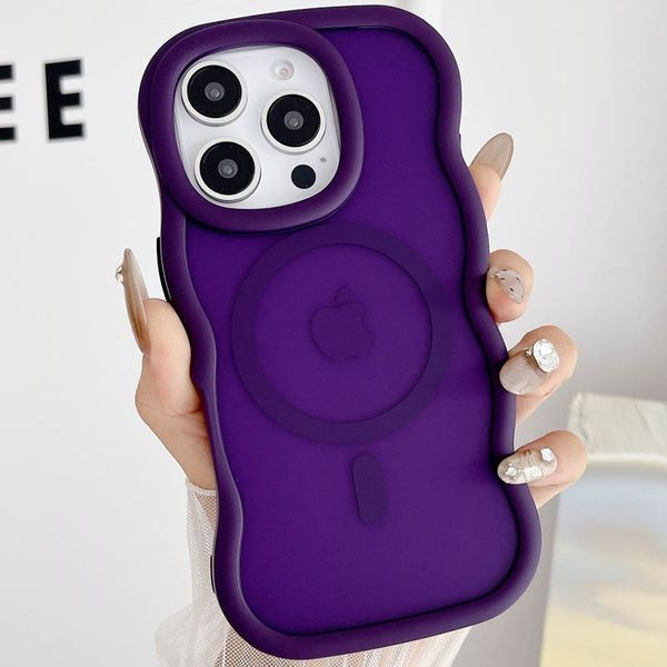 Чохол TPU+PC Undine with MagSafe для Apple iPhone 15 Pro (6.1") Purple 355334 фото