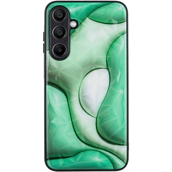 TPU+PC чохол Prisma BubbleGum для Samsung Galaxy A15 4G/5G 3D Green 328551 фото
