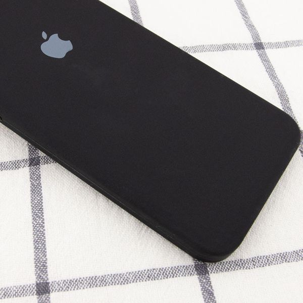 Чохол Silicone Case Square Full Camera Protective (AA) для Apple iPhone XR (6.1") Чорний / Black 212986 фото