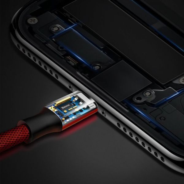 Кабель Baseus Yiven USB кабель For IP 1.8 М (CALYW-A09) Red 257529 фото