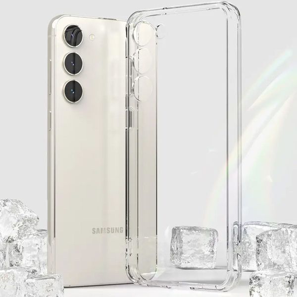 TPU чохол Epic Transparent 1,5mm Full Camera для Samsung Galaxy S23+ Безбарвний (прозорий) 287361 фото