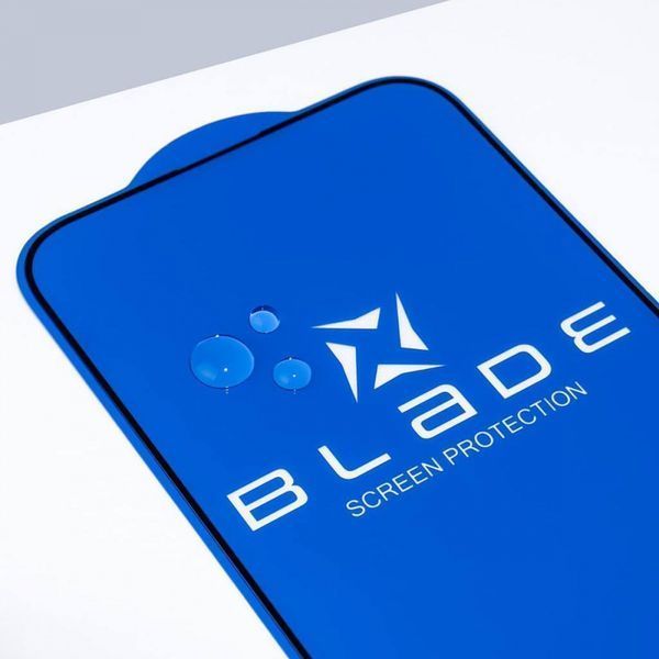 Захисне скло iPhone 12 Pro Max BLADE LITE Series Full Glue без упаковки black 332972 фото